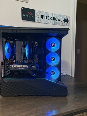 Lian Li Tower Desktop PC AMD Ryzen 5 5500  16GB RAM Gigabit GTX 1660 TI