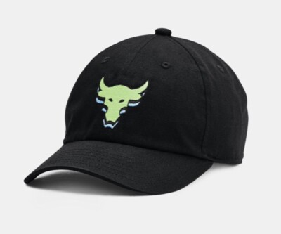 UNDER ARMOUR ◆UA BALL CAP Under Armour X Project Rock Unisex Youth Cap NAVY BLUE GREEN