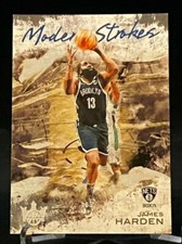 2020-21 Court Kings Modern Strokes Amethyst #12 James Harden Brooklyn Nets /99
