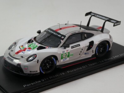 Figurine 1:64 Spark Porsche 911 RSR #92 - 24H Du Mans 2022 - Modèle Collection - Neuf