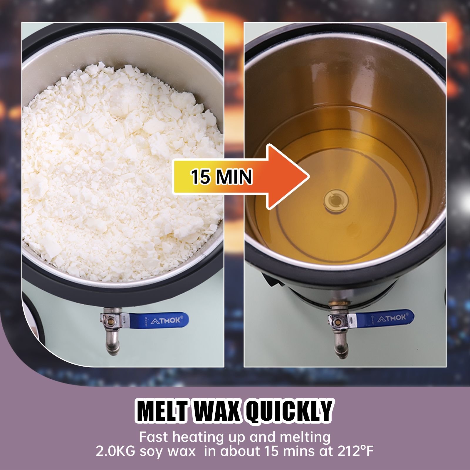 Electric Candle Wax Melter with Soup for Candle/Soap Making - China Wax  Melter and Electric Wax Melter price