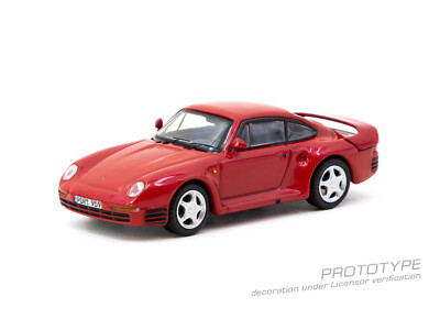 Porsche 959 モデルカー 赤 木製 Pre-order) Tarmac Works 1/64 Porsche 959 Red Diecast Model
