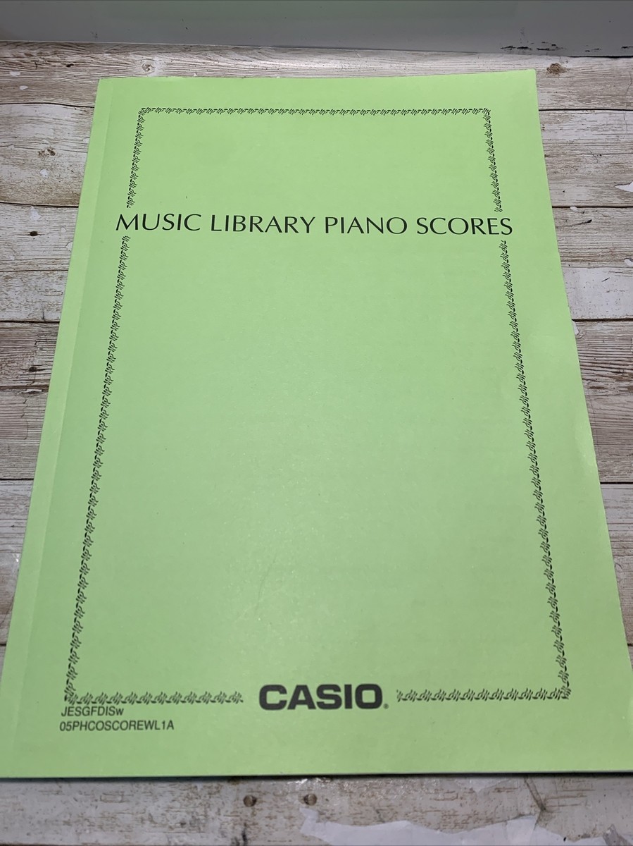 楽譜 CASIO - Music Library Piano Scores JESGFDISw Casio Music Library Piano Scores I (JESGFDISw PX100-Score-1