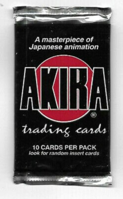 AKIRA Pack 10 Trading Cards 1994 Cornerstone SEALED NEW NEU Paket SEAL