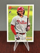 2021 Bowman Transcendent VIP Party Alec Bohm ‘93 Redux Phillies /50 ABV-1993 RC