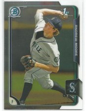 Andrew Moore Seattle Mariners 2015 Bowman Chrome Draft Prospect