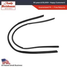 For 1937-1939 Dodge 4-door Sedan Rear Leftright Vent Window Rubber Seal