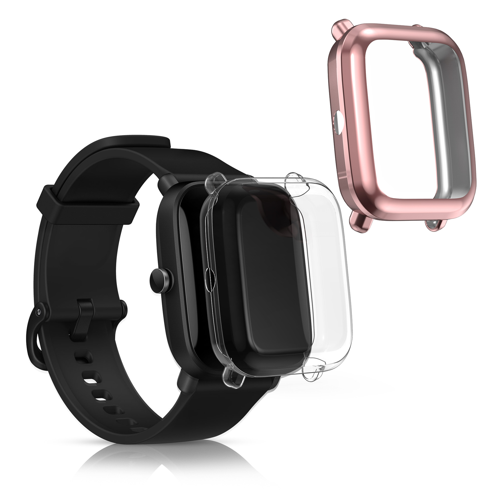 Тренажер для фитнеса Huami Amazfit A1608 Bip U Bip U pro klar Hülle