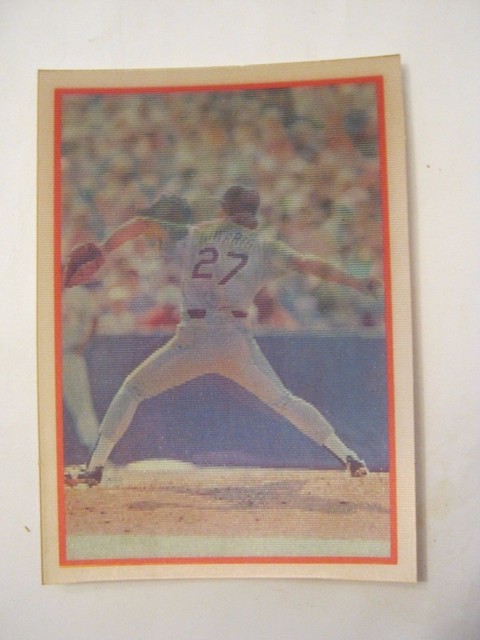 1986 Sportflics 126 Gregg Harris Magic Motion Baseball Card GS2 b25 
