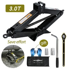 2T /3T Scherenwagenheber Wagenheber Auto Lift PKW SUV MPV mit Ratschenschlüssel