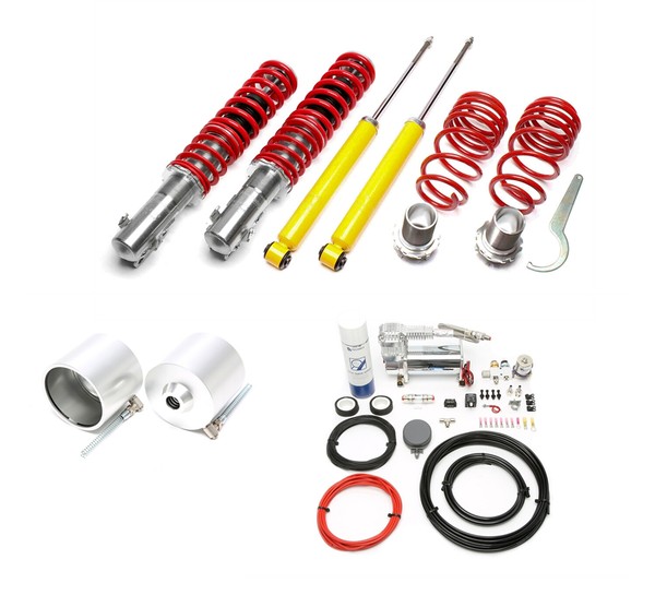 TA Technix Gewindefahrwerk Fahrwerk Inkl. Lift Set - Seat Arosa, VW Lupo 6X-image
