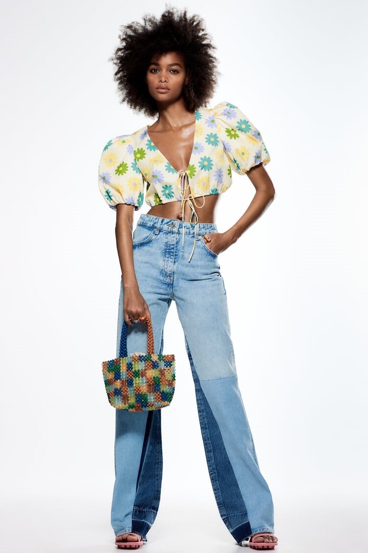 zara jeans wide leg