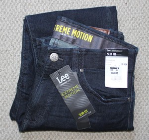 men's lee extreme motion stretch jeans