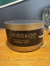 Vintage Swanson Kansas City Hat Box Only Clothier Menswear