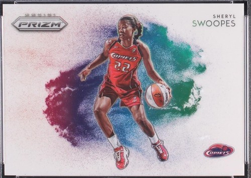 2024 Panini Select WNBA Basketball #183 Sheryl Swoopes Red Cracked
