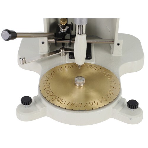 Innenringgravierer mit zwei Gesichtern Standard Buchstabenblock Zifferblatt Graviermaschine - Bild 4 von 5