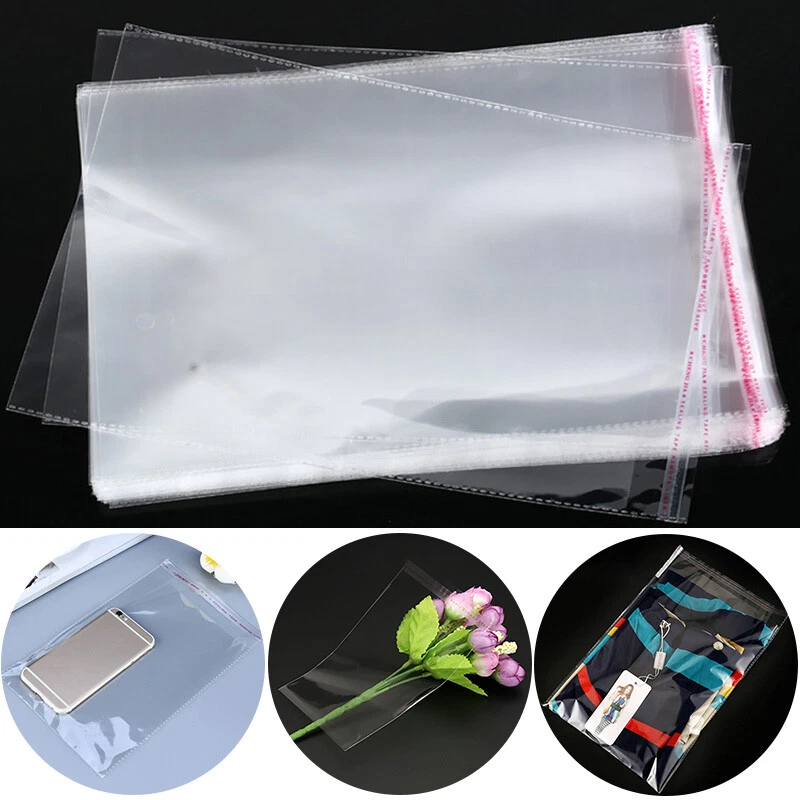 100pcs Mini Zip lock Bags Plastic Packaging Bags Small Plastic