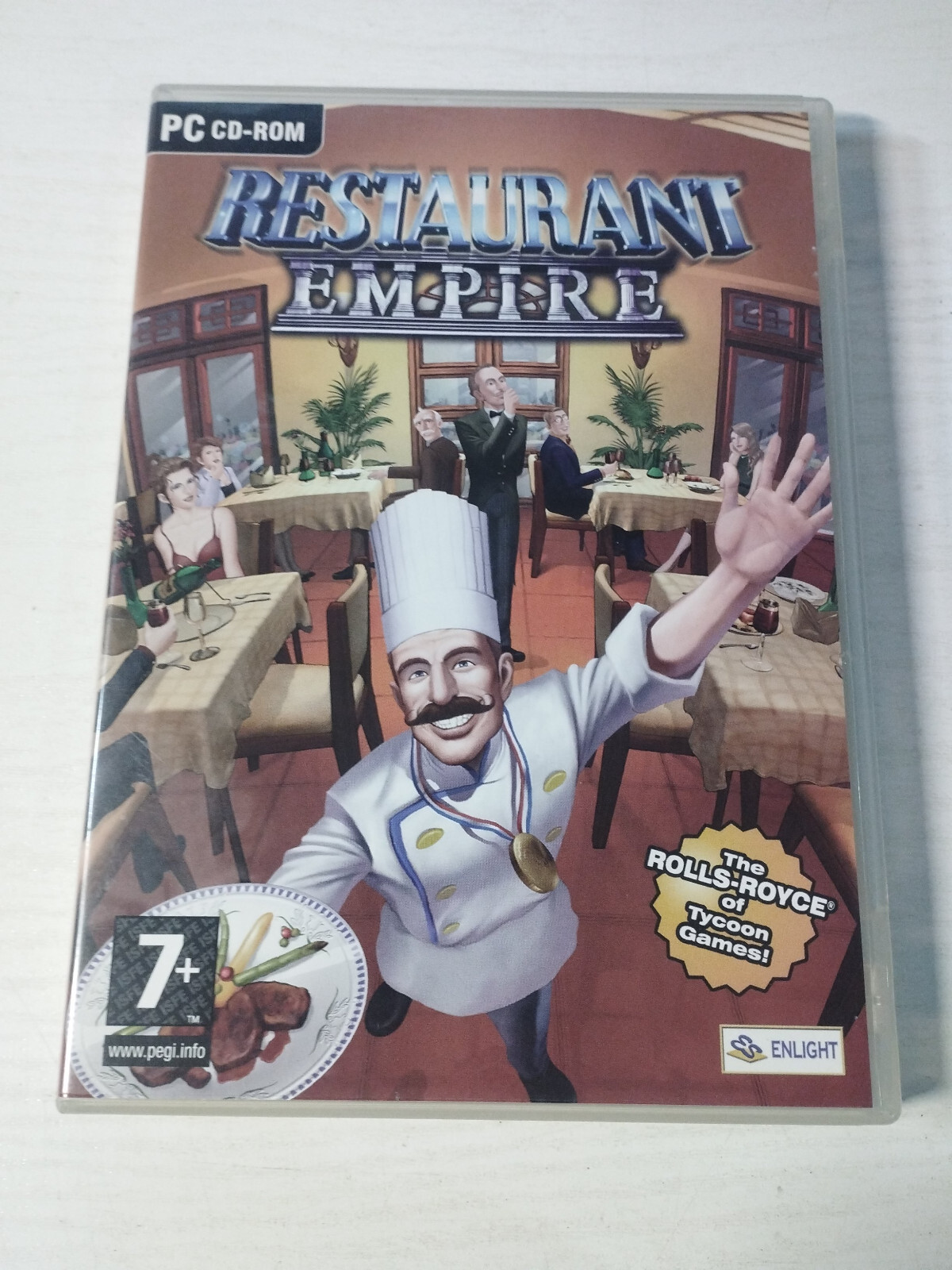 Restaurant Empire Enlight 2003 - Juego Para PC CD-Rom En Español