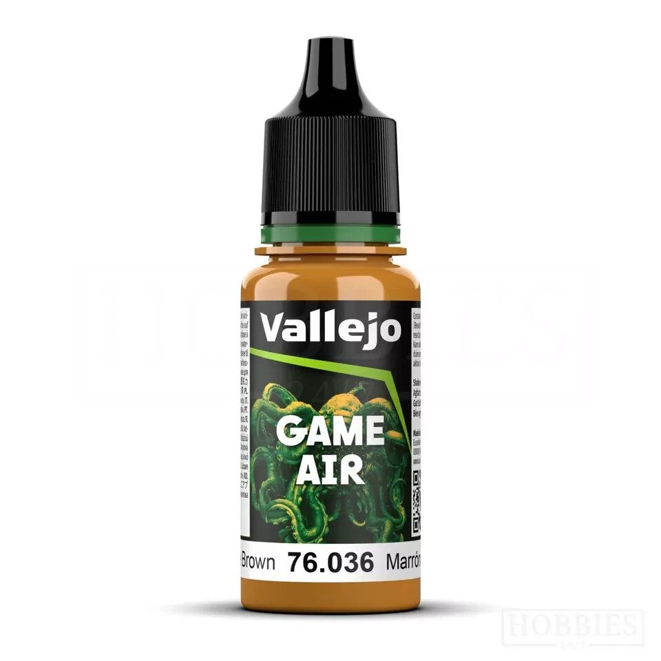 Bronze Brown - Game Air Range 18ml - Vallejo