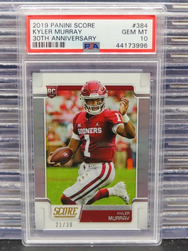 Kyler Murray Panini Score #384 30th Anniversary