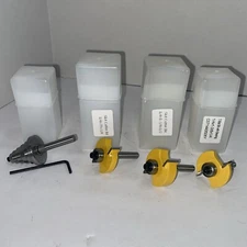 New Router Bits 1/4” Shank Carbide Tipped 