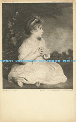R604455 National Gallery The Age of Innocence Rembrandt Photogravure Official Se