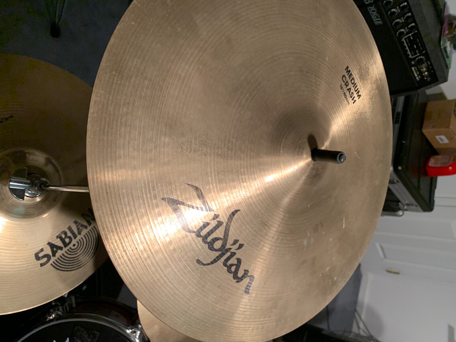 used drum set with cymbals eBay