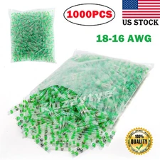 1000PCS 18-16 AWG Solder Seal Sleeve Heat Shrink Butt Wire Connectors Terminals