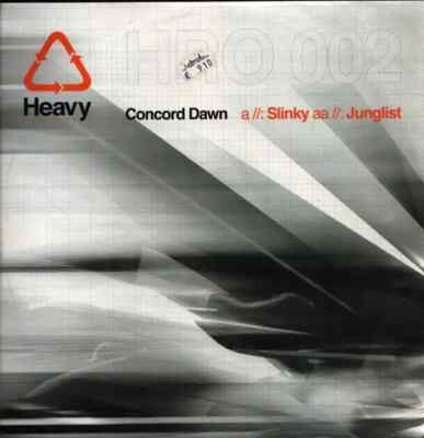 Concord Dawn Slinky / Junglist Vinyl Single 12inch NEAR MINT Heavy Rotation