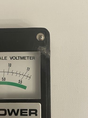 Vintage Tower Hobbies Expanded Scale Voltmeter 4.8v and 9.6v - Picture 3 of 3