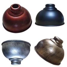 Metal Lampshades Vintage Retro Pendant Shade Bedroom Kitchen Rustic Light Style