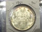 1961 Canada Silver Dollar BU   B1136