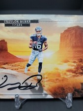 Treylon Burks Rookie Landscape Auto Panini Impeccable Football 2022 /99 RC