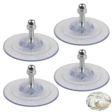 4 Pack Cat Perch Window Suction Cups Replacement Screw Mount 85MM Cup Foot fo...