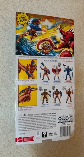 Figura de acción MASTERS OF UNIVERSE MOTU Stratos (2022 Mattel) -- En tarjeta - Imagen 3 de 3