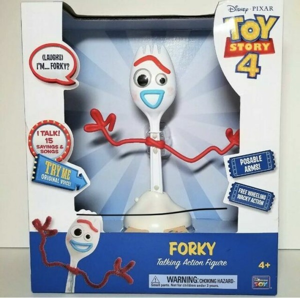 DISNEY PIXAR TOY STORY 4 FORKY 4.25” FIGURE (DIS571)