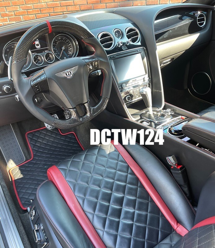 Bentley Continental GTC GT Flying Spur Carbon Heated Steering Wheel 08~17 models