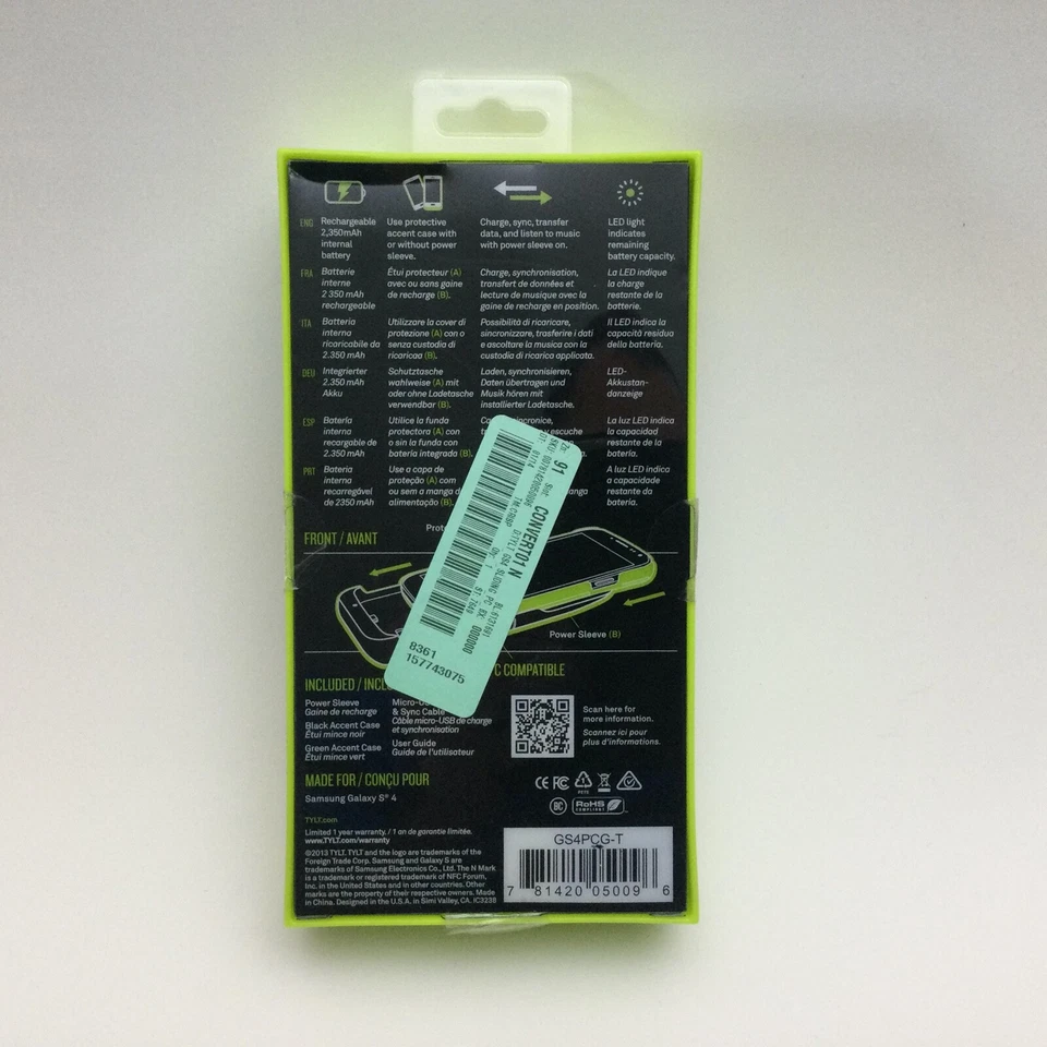 Tylt GS4PCG-T Energi Sliding Power Case for Galaxy S4  - Image 3 of 4
