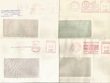 DDR 4 Briefe mit Absenderfreistempel Magdeburg