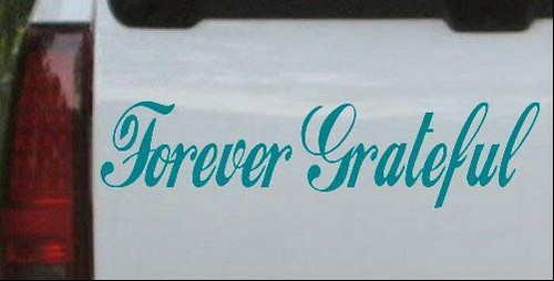 Forever Grateful Christian Car or Truck Window Laptop Decal Sticker - Bild 23 von 31