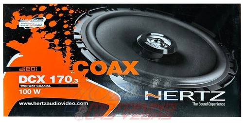 Hertz DCX 170.3 DIECI SERIE 6-3/4" 2-WEGE AUTO LAUTSPRECHER KOAXIAL 6,75 ZOLL NEU! - Bild 2 von 2