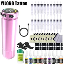 Tattoo Kit F5 Wireless Coreless Motor Tattoo Gun Machine Make up Pen 2000mAh