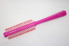 Vintage Goody Blow Wave Style Round Hair Brush Pink Retro Comfort/Ball Tipped