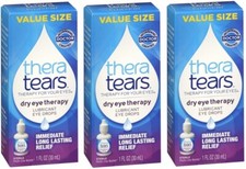 TheraTears Dry Eye Relief Eye Drops 30ml 3 Pack 
