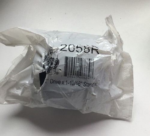 Grey Pneumatic 2058R 1/2" Drive x 1-13/16" Standard Socket - Picture 2 of 5