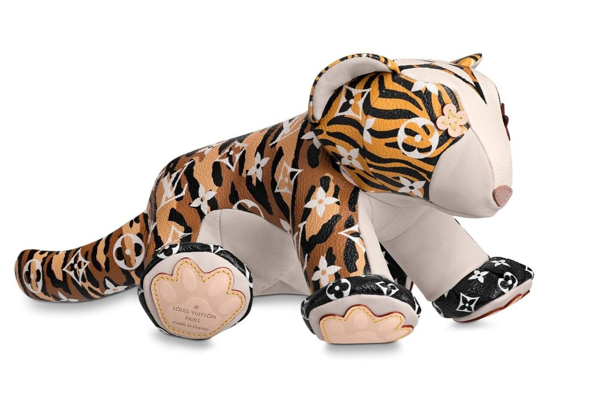 Louis Vuitton Doudou Tigre Tiger Brown Monogram Jungle George