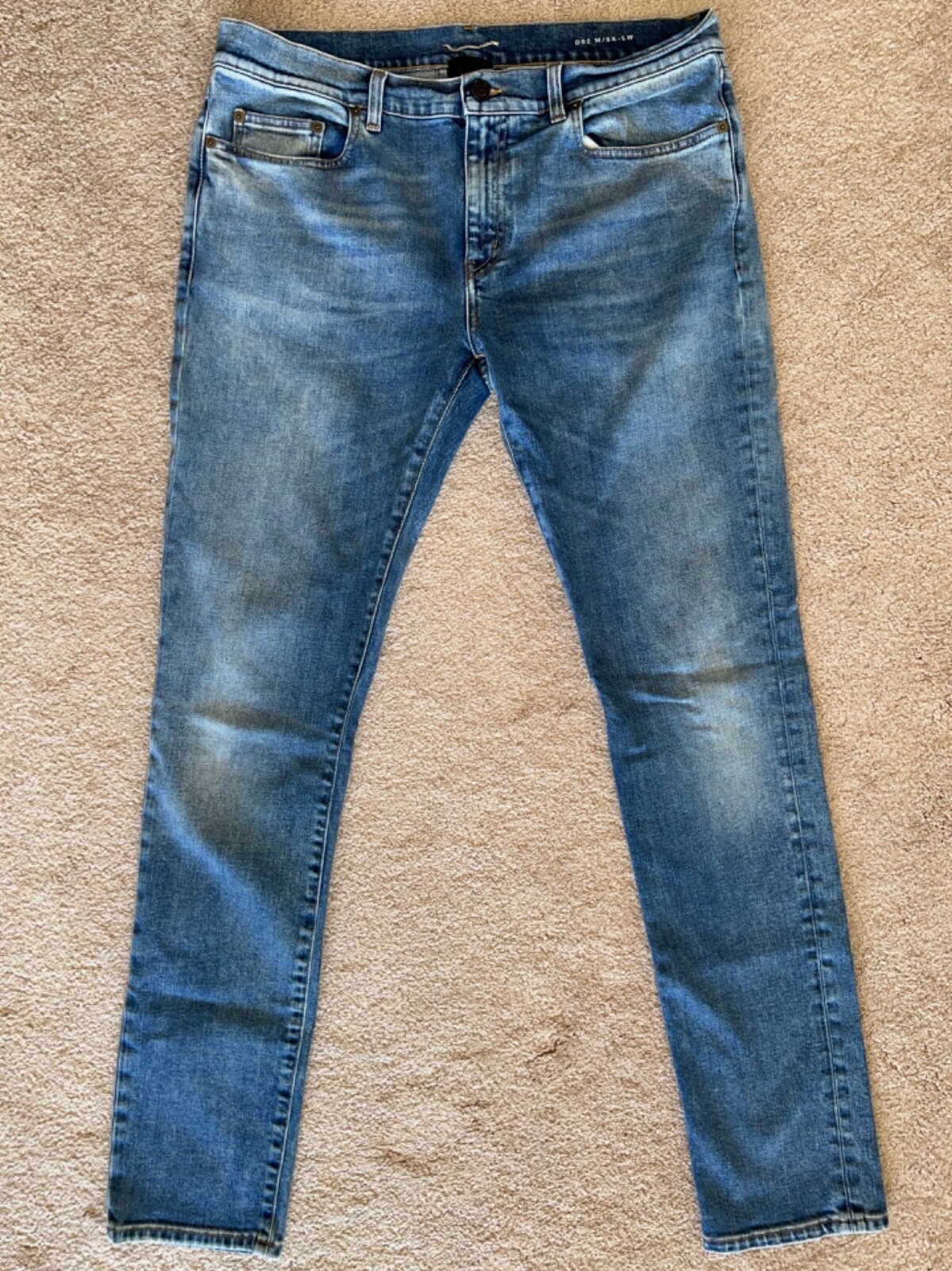 Jeans skinny fit Saint Laurent * blu medio * stile 02 * taglia 34 * vendita al dettaglio $995