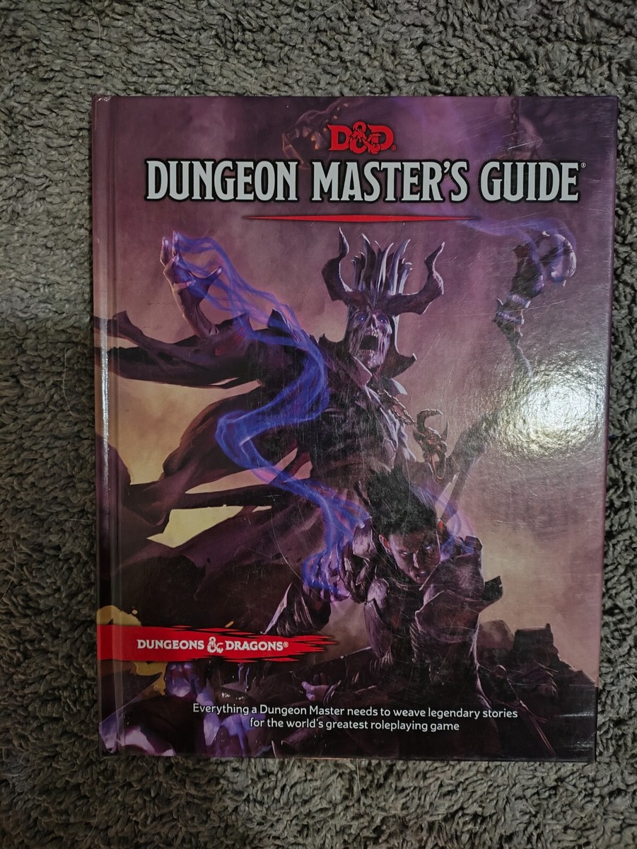 DUNGEONS AND DRAGONS D&D 5E 5th EDITION PLAYERS HANDBOOK VG