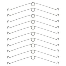 10pcs Metal Recessed Light Spring Clips Recessed Lighting Trims 7.9" Torsion ...