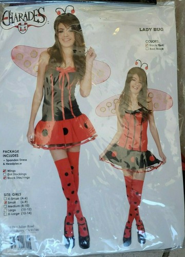 Ladybug Lady Bug Girls Costume Child 